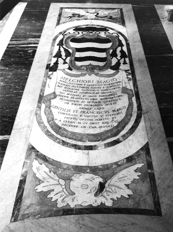 epitaffio - ambito romano (sec. XVIII)