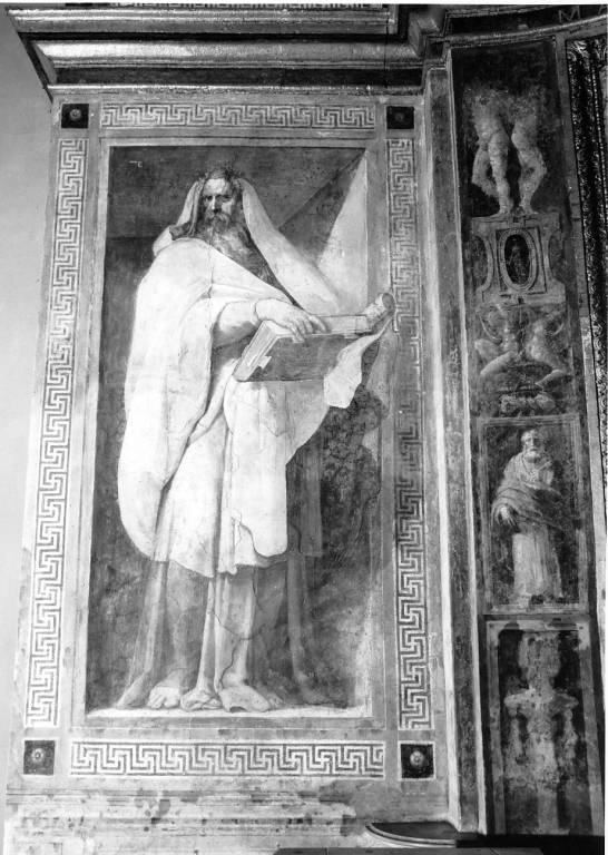 profeta (dipinto) di Zuccari Taddeo (attribuito) (seconda metà sec. XVI)