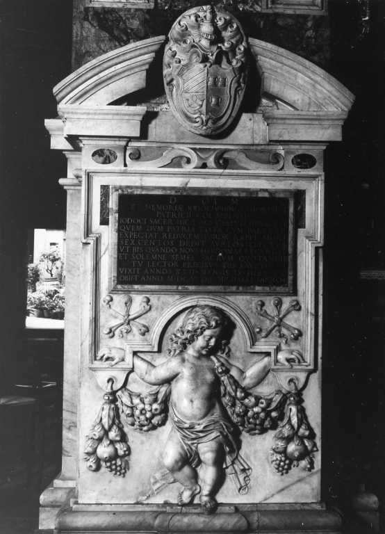 monumento funebre - ambito Italia centrale (sec. XVII)