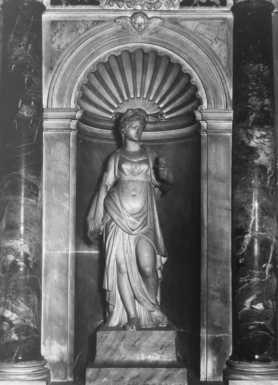 Carità (statua) di De La Motte Pierre, Van den Vliete Gillis detto Egidio della Riviera, Mostaert Nicolas detto Niccolò Pippi d'Arras (seconda metà sec. XVI)