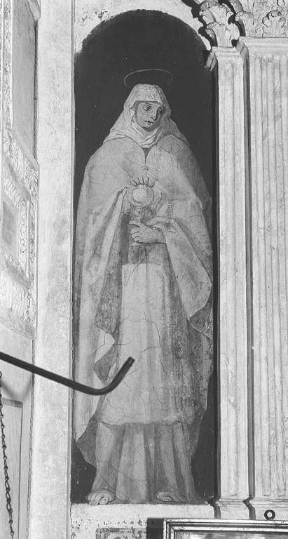 santa francescana (dipinto) - ambito italiano (sec. XVI)