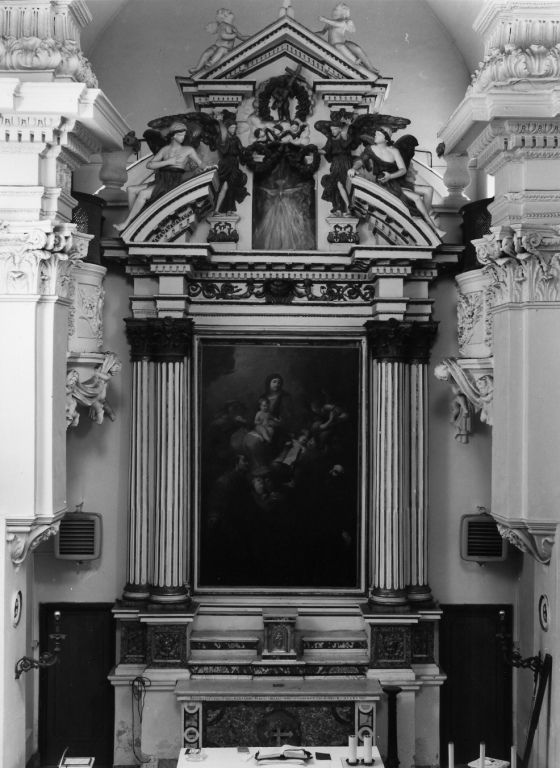 altare maggiore - ambito romano (prima metà sec. XVIII)
