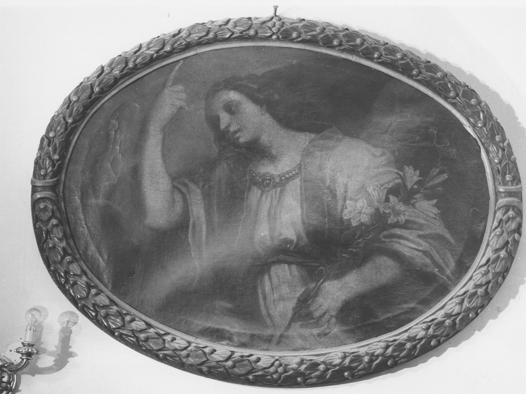 angelo annunciante (dipinto) di Reni Guido (maniera) (sec. XVII)