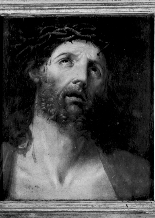 Cristo coronato di spine (dipinto) - ambito romano (sec. XVII)