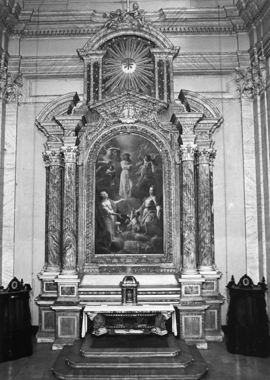 altare di Gorgioli Domenico (metà sec. XVIII)