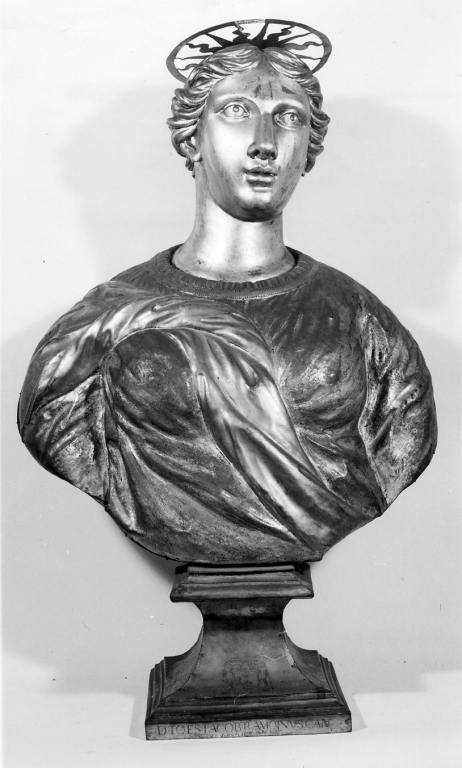 reliquiario - a busto - manifattura italiana (sec. XVII)