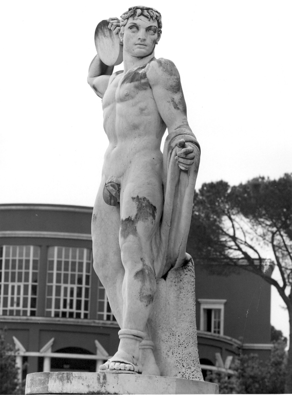 discobolo (scultura) di Bertolino Tommaso (sec. XX)