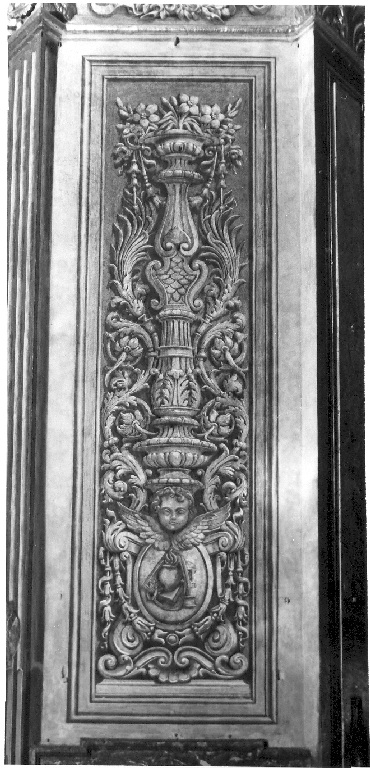 candelabre (dipinto) di Gimignani Ludovico (bottega) (sec. XVII)