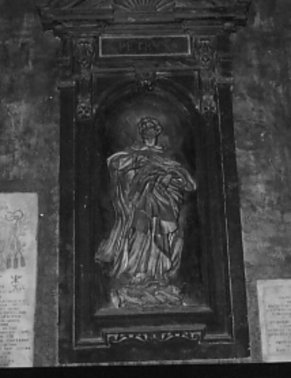 San Pietro (statua) di Cavallini Francesco (sec. XVII)