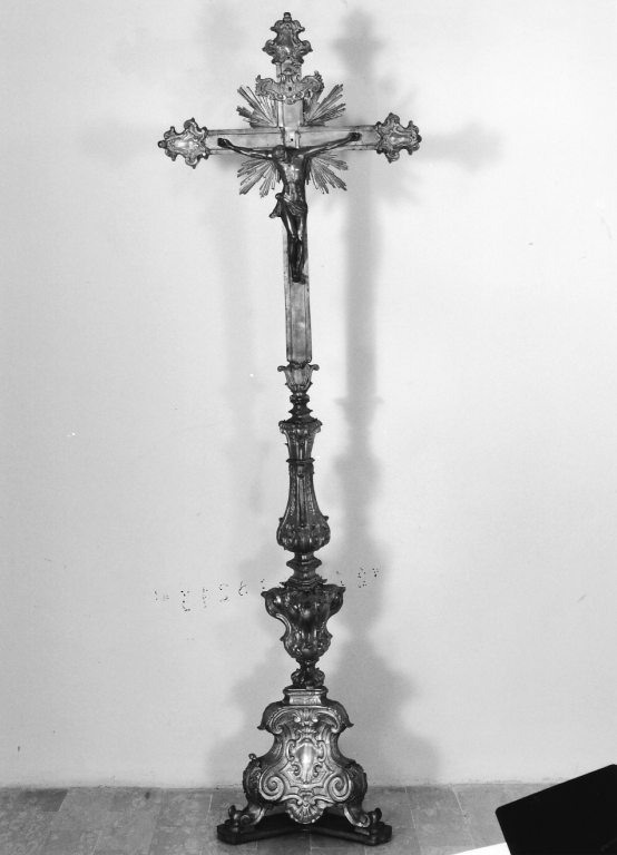 croce d'altare - ambito laziale (primo quarto sec. XVIII)