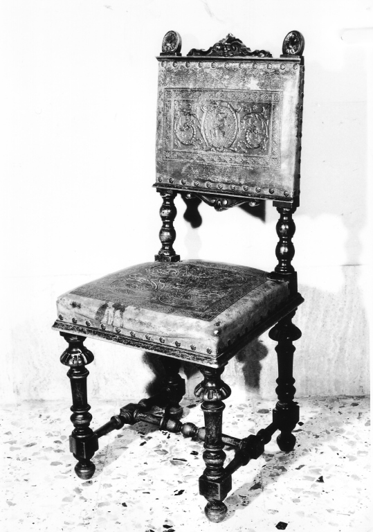 sedia - ambito laziale (seconda metà sec. XIX)