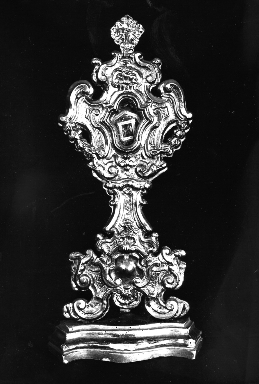 reliquiario - a ostensorio - ambito laziale (metà sec. XVIII)