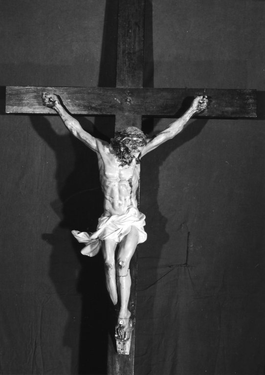 crocifisso - ambito laziale (fine/inizio secc. XVII/ XVIII)