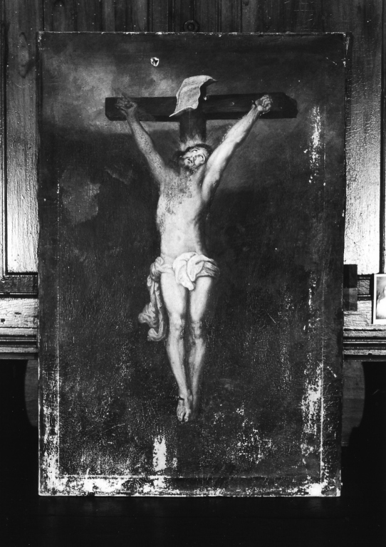 Cristo crocifisso (dipinto) - ambito laziale (sec. XVIII)