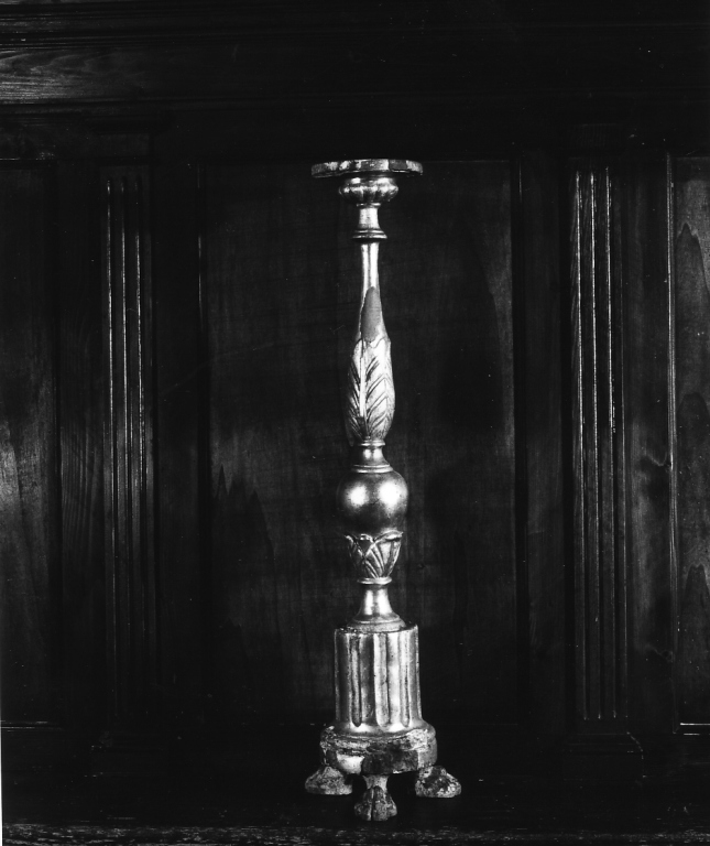 candeliere - ambito laziale (metà sec. XIX)