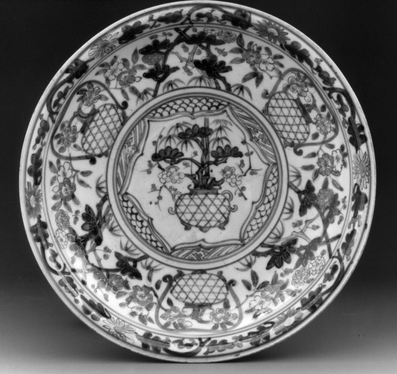 piatto - manifattura di Arita/ Imari (fine sec. XVII)