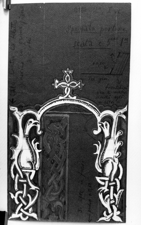 portale (dipinto) di Benois Nicola (sec. XX)