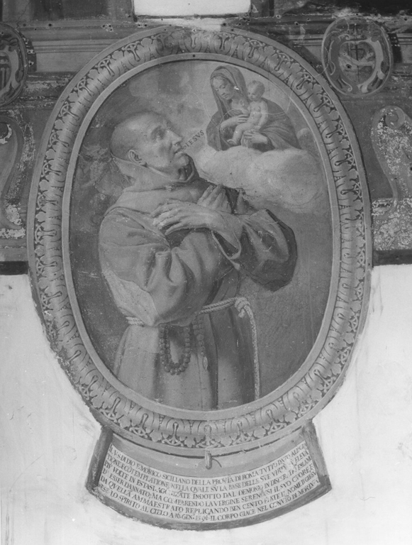 Santo (dipinto) di Emanuele da Como (sec. XVII)