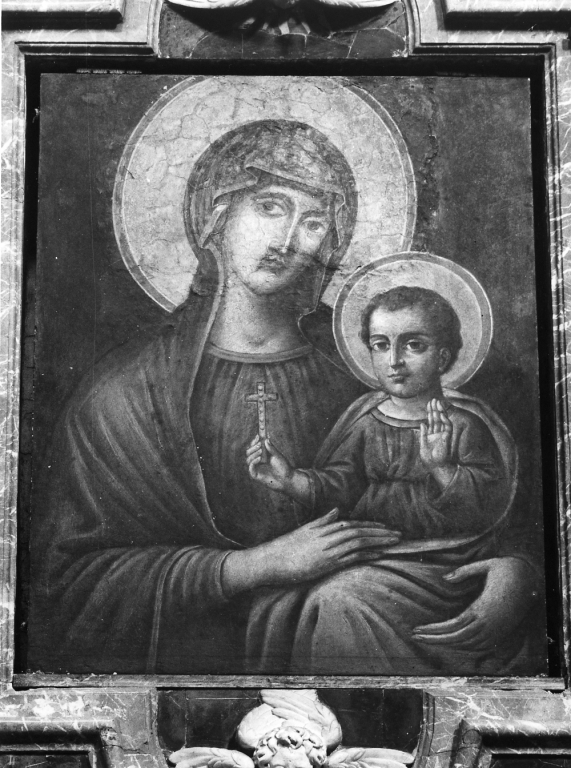 Madonna con Bambino (dipinto) - ambito romano (secc. XIII/ XIV)
