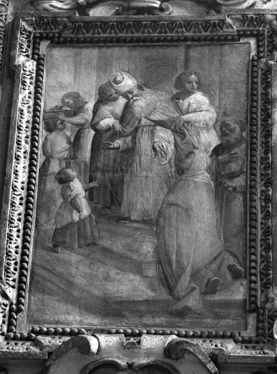 Maria Vergine (decorazione pittorica, ciclo) di Cesari Giuseppe detto Cavalier d'Arpino (attribuito) - ambito romano (primo quarto sec. XVII)