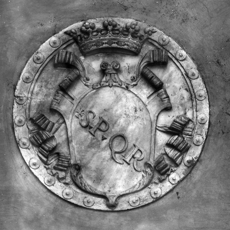 stemma comunale (rilievo) di Pietro da Melide (sec. XVI)