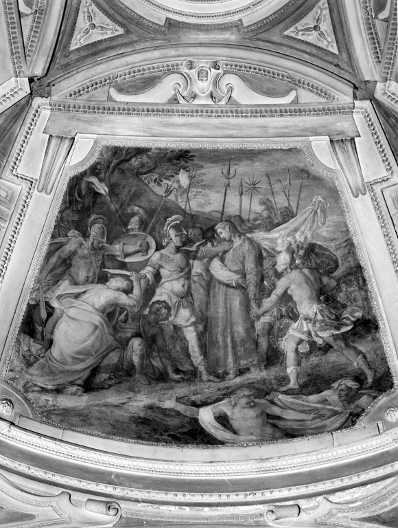 cattura di Cristo (dipinto) di Roncalli Cristoforo detto Pomarancio (e aiuti) (sec. XVI)