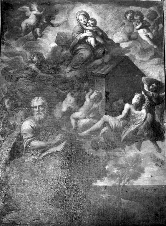 San Matteo Evangelista (dipinto) di Canini Giovanni Angelo (cerchia) (prima metà sec. XVII)