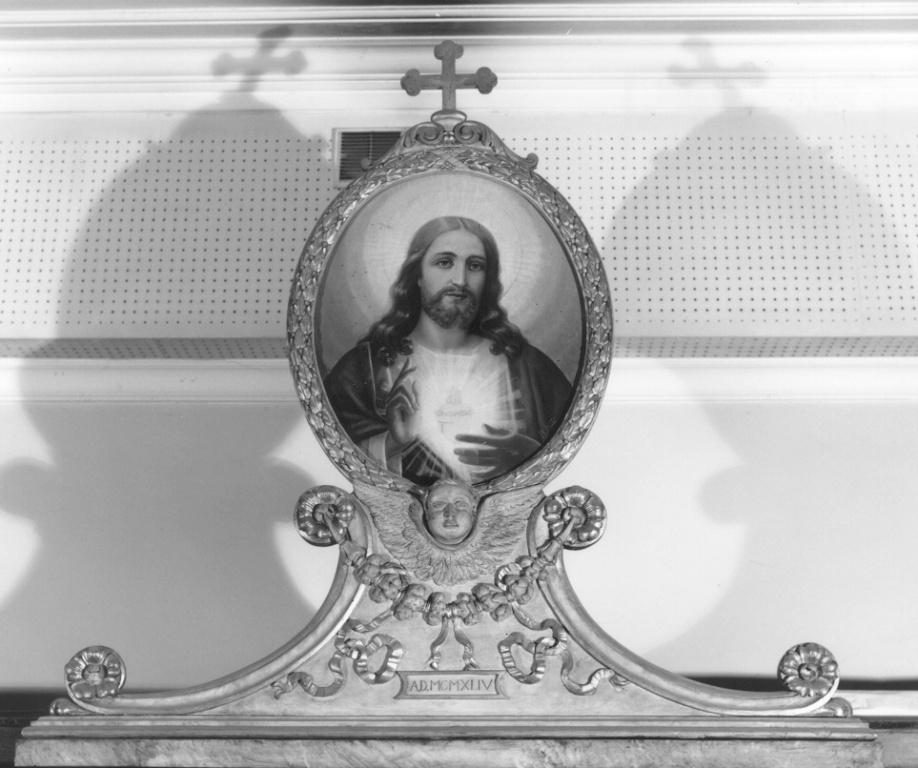 Sacro Cuore di Gesù (dipinto) di Jucci B (sec. XX)