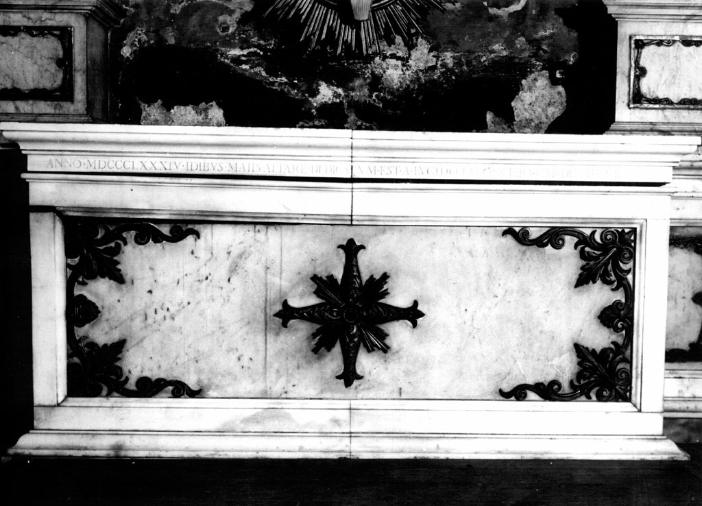 altare - ambito romano (sec. XIX)