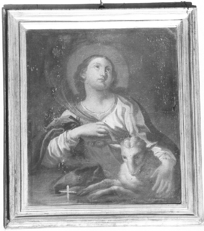 Sant'Agnese (dipinto) - ambito laziale (sec. XIX)