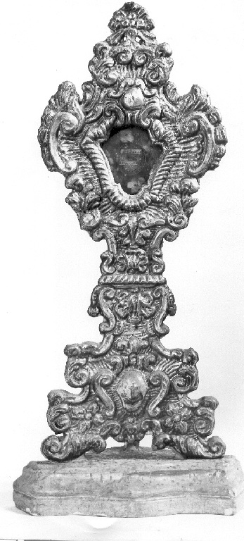 reliquiario - ambito laziale (sec. XVIII)