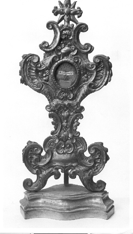 reliquiario - ambito laziale (sec. XVIII)