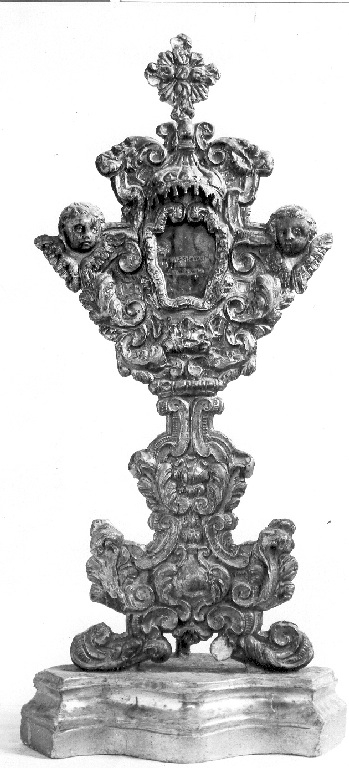 reliquiario, serie - ambito laziale (metà sec. XVIII)