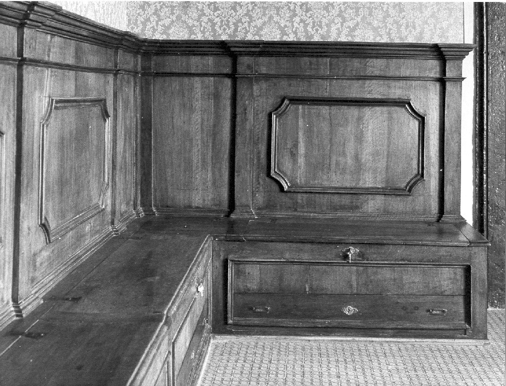 stalli del coro - ambito laziale (sec. XVIII)