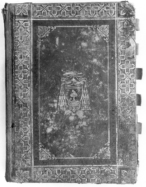 coperta di libro liturgico - ambito romano (sec. XIX)