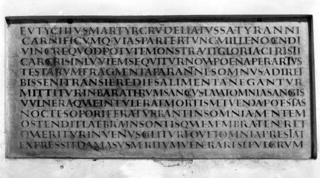 lapide - ambito romano (sec. IV)