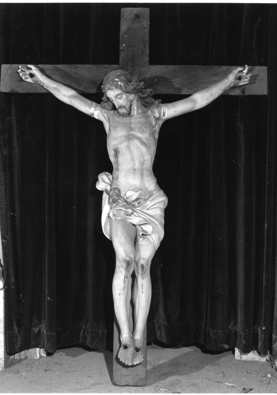 Cristo crocifisso (scultura) - ambito romano (prima metà sec. XVIII)