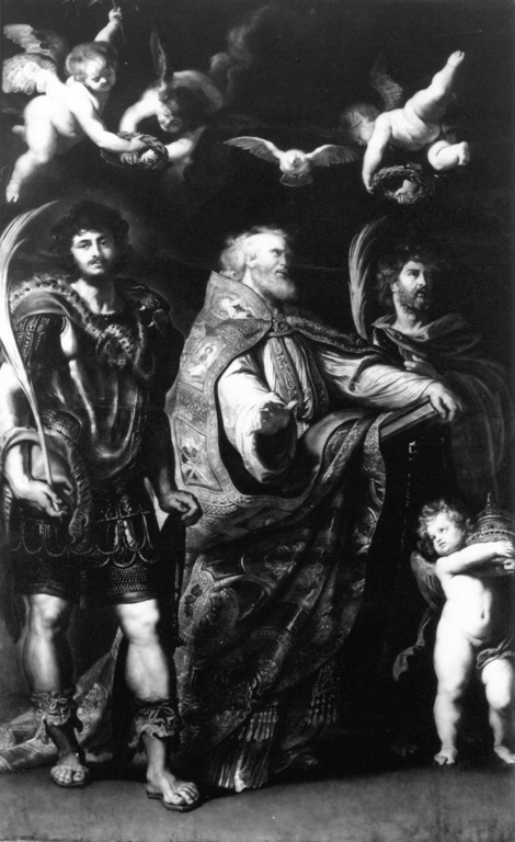 Santi (dipinto) di Rubens Pieter Paul (sec. XVII)