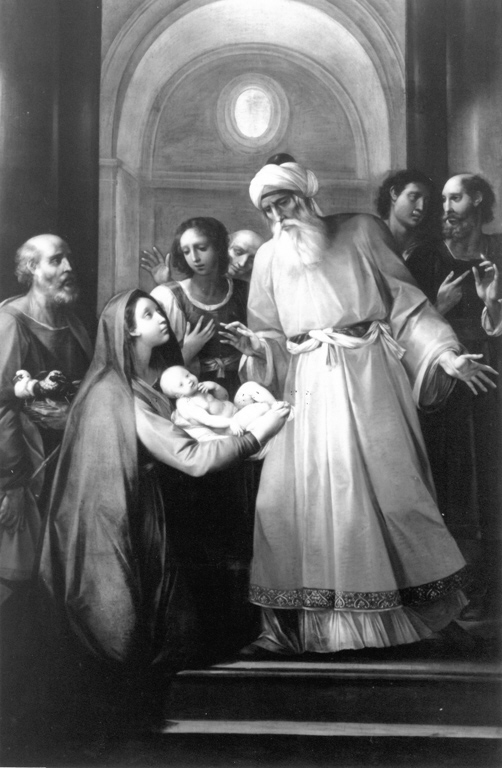 presentazione di Gesù al tempio (dipinto) di Cesari Giuseppe detto Cavalier d'Arpino (sec. XVII)