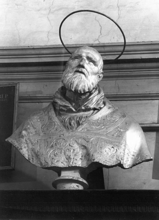 San Filippo Neri (scultura) - ambito romano (secc. XVII/ XVIII)