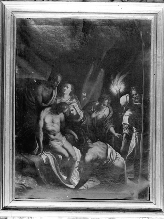 deposizione di Cristo nel sepolcro (dipinto) di Sorri Pietro (inizio sec. XVII)