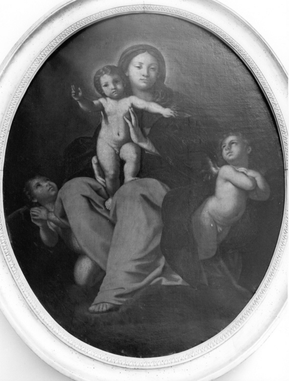 Madonna con Bambino (dipinto) - ambito romano (metà sec. XVII)