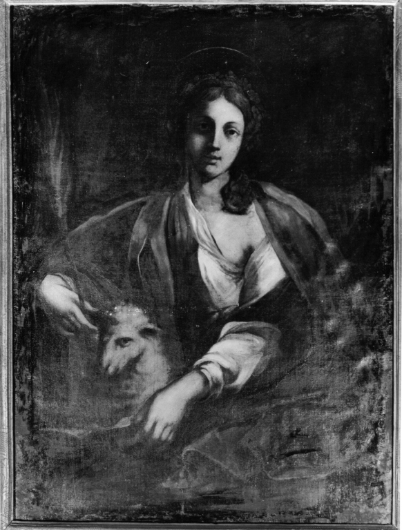 Sant'Agnese (dipinto) - ambito romano (metà sec. XVII)