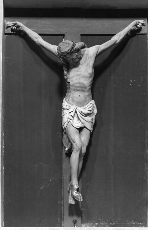 Cristo crocifisso (scultura) - ambito laziale (sec. XIX)