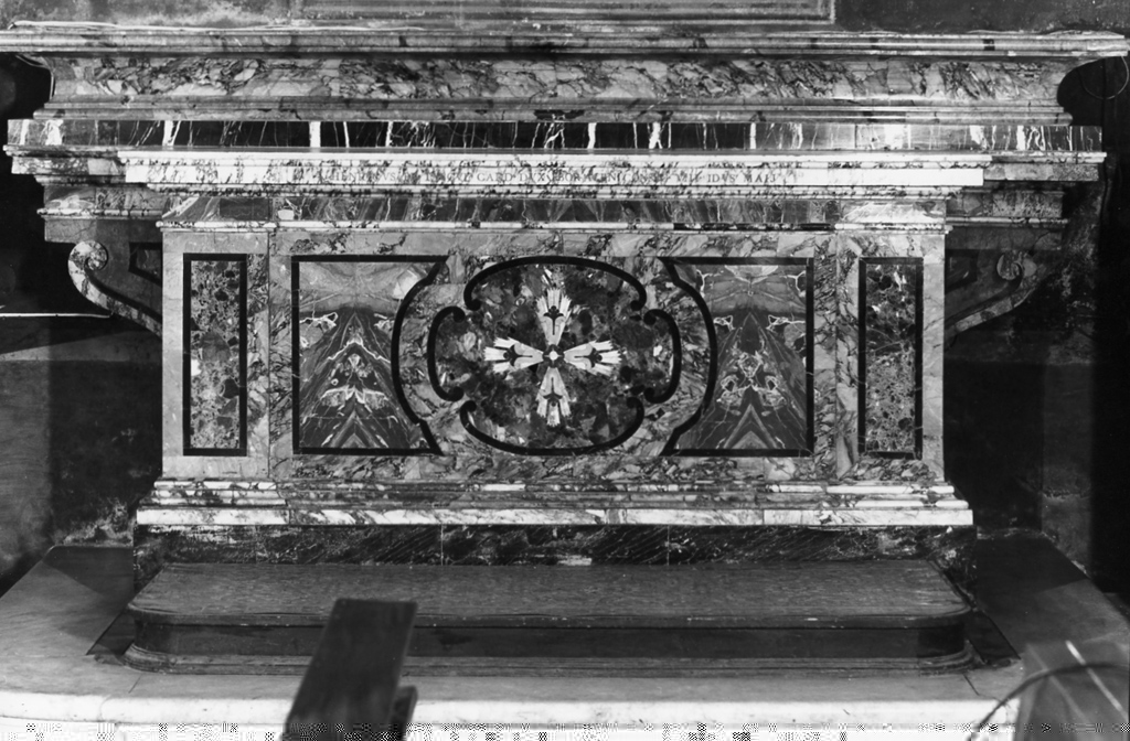 altare - ambito laziale (sec. XVIII)