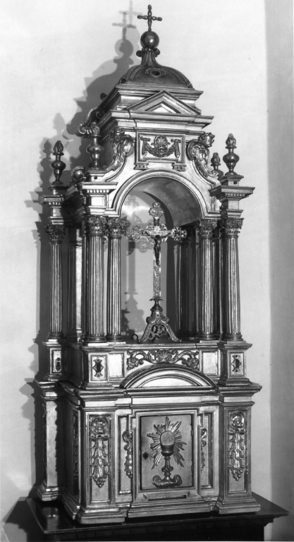 tabernacolo - a tempietto - ambito romano (primo quarto sec. XVIII)