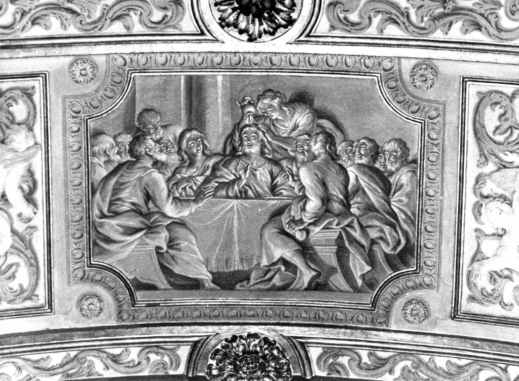 cena di Betania (dipinto) di Cerruti Michelangelo (sec. XVIII)