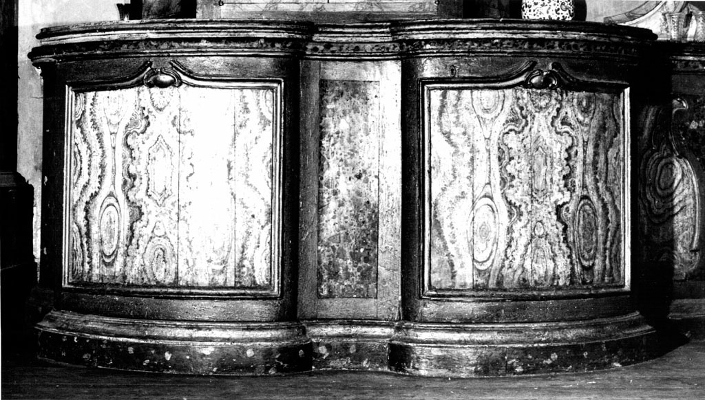 armadio da sacrestia, serie di Barbiani Domenico (sec. XVIII)