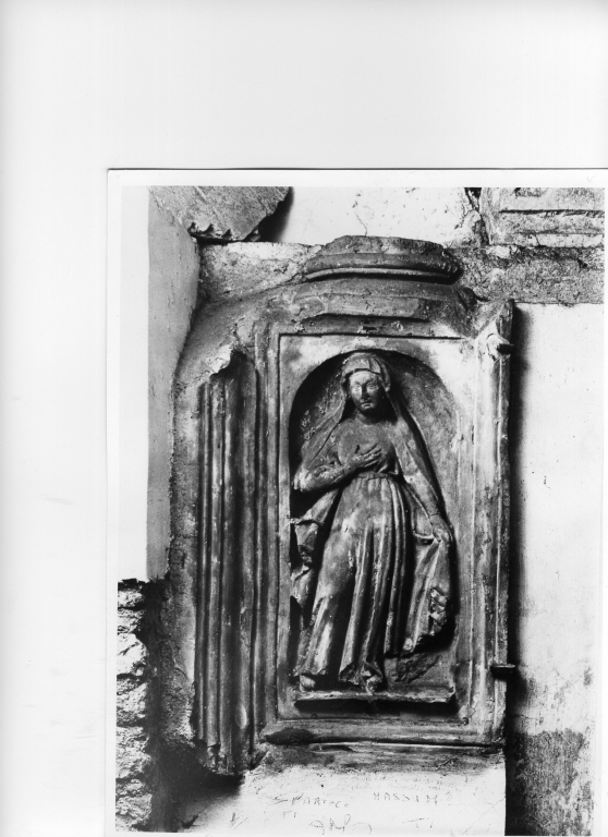 Madonna (rilievo) - ambito romano (fine sec. XV)