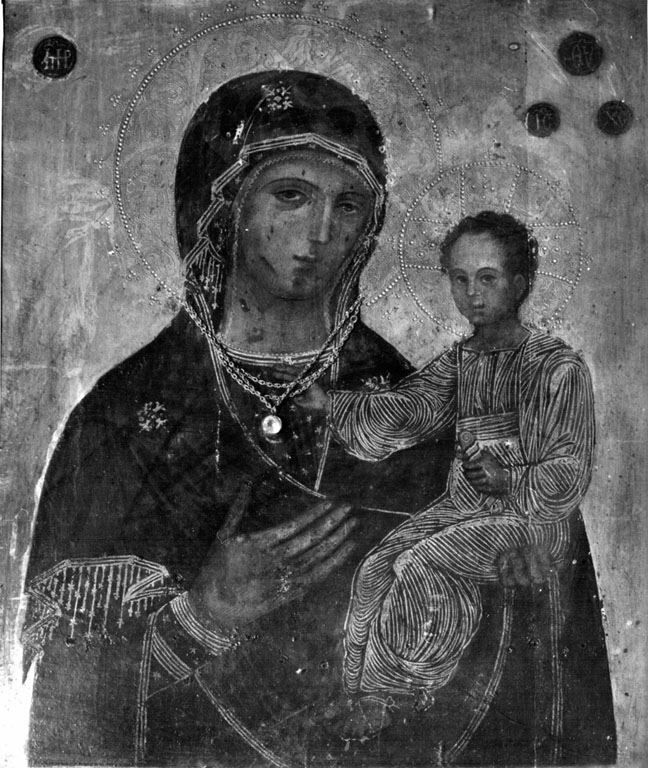 Madonna con Bambino (dipinto) - ambito romano (sec. XIX)